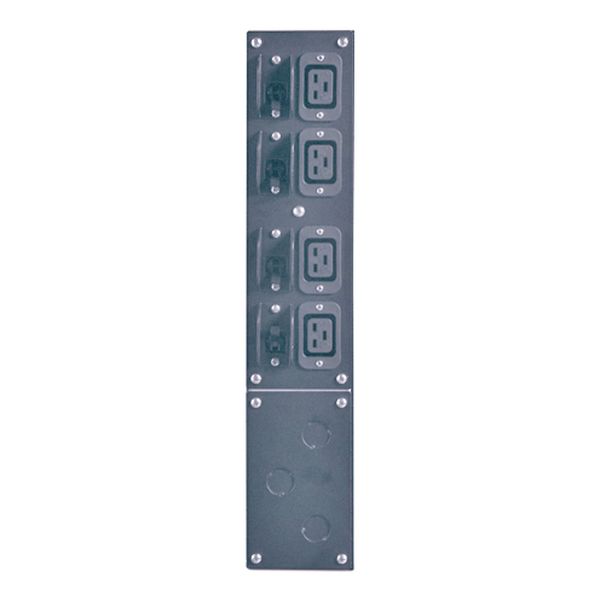 APC APC-service bypasspaneel - 230V; 32A; MBB; vaste bedrading in; (4) IEC-320 C19 Uitgang (SBP6KRMI2U)