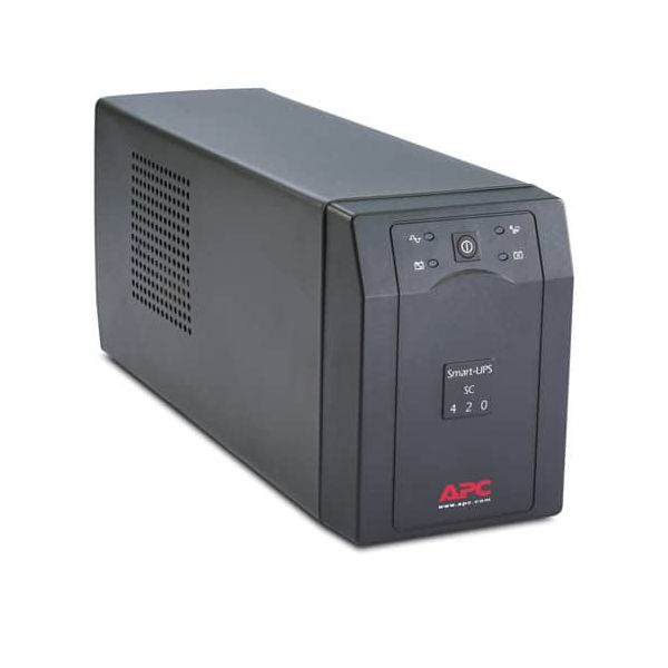 APC Smart-UPS 420VA noodstroomvoeding 4x C13 uitgang, serieel (SC420I)