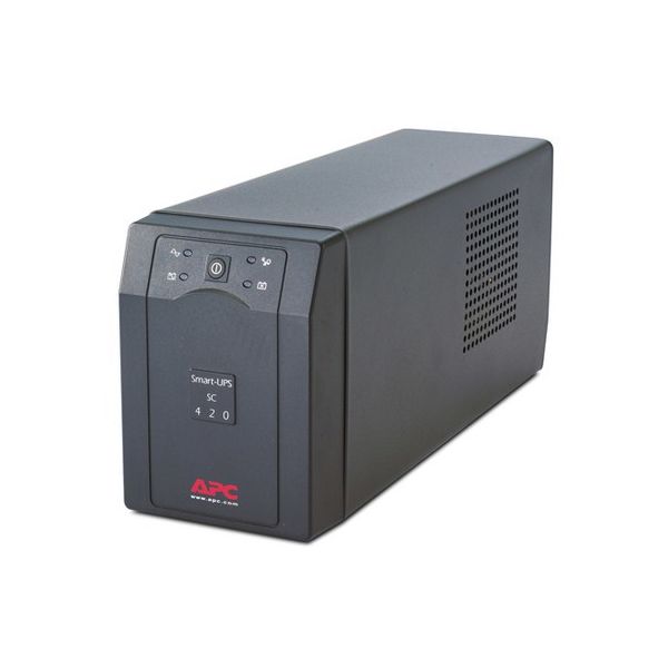 APC Smart-UPS 420VA noodstroomvoeding 4x C13 uitgang, serieel (SC420I) APC Smart-UPS 420VA noodstroomvoeding 4x C13 uitgang, serieel (SC420I)