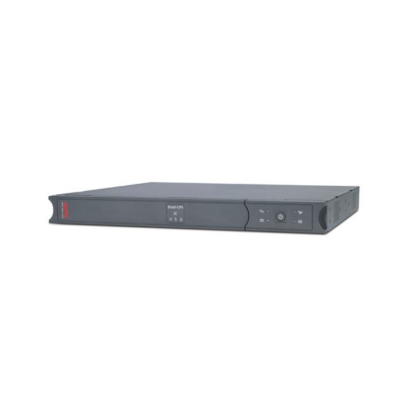 APC Smart-UPS SC450RMI1U - 450VA, 4x C13 uitgang, rack mountable, serieel (SC450RMI1U)