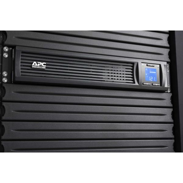 APC Smart-UPS SMC1000I-2UC Noodstroomvoeding - 4x C13, USB, Rack Mountable, SmartConnect, 1000VA (SMC1000I-2UC)