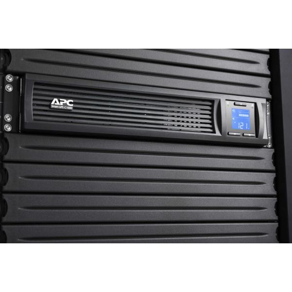 APC Smart-UPS SMC1000I-2UC Noodstroomvoeding - 4x C13, USB, Rack Mountable, SmartConnect, 1000VA (SMC1000I-2UC)