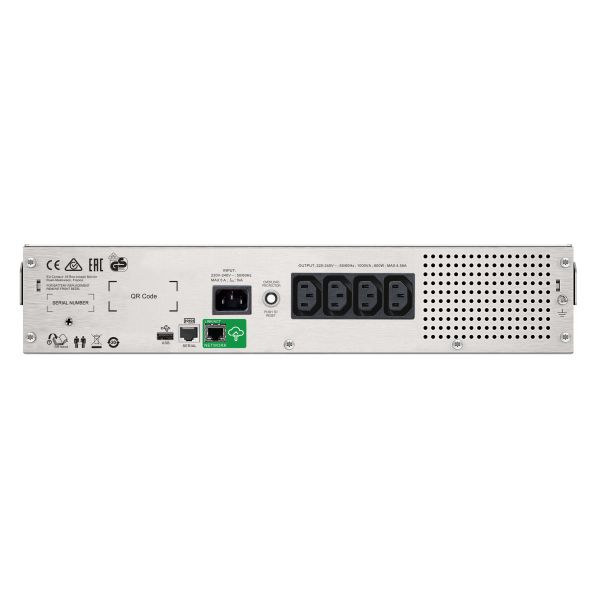 APC Smart-UPS SMC1000I-2UC Noodstroomvoeding - 4x C13, USB, Rack Mountable, SmartConnect, 1000VA (SMC1000I-2UC) 19/19 APC Smart-UPS SMC1000I-2UC Noodstroomvoeding - 4x C13, USB, Rack Mountable, SmartConnect, 1000VA (SMC1000I-2UC)