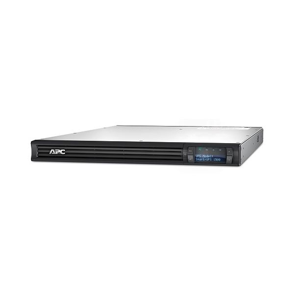 APC Smart-UPS SMT1500RMI1U - Noodstroomvoeding 4x C13 , USB, rack mountable, 1U, 1500VA (SMT1500RMI1U)