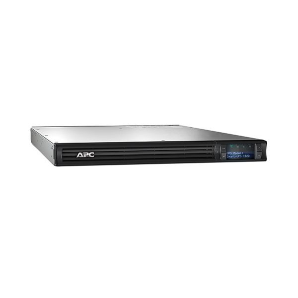 APC Smart-UPS SMT1500RMI1U - Noodstroomvoeding 4x C13 , USB, rack mountable, 1U, 1500VA (SMT1500RMI1U)