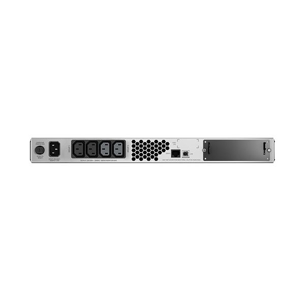 APC Smart-UPS SMT1500RMI1U - Noodstroomvoeding 4x C13 , USB, rack mountable, 1U, 1500VA (SMT1500RMI1U)