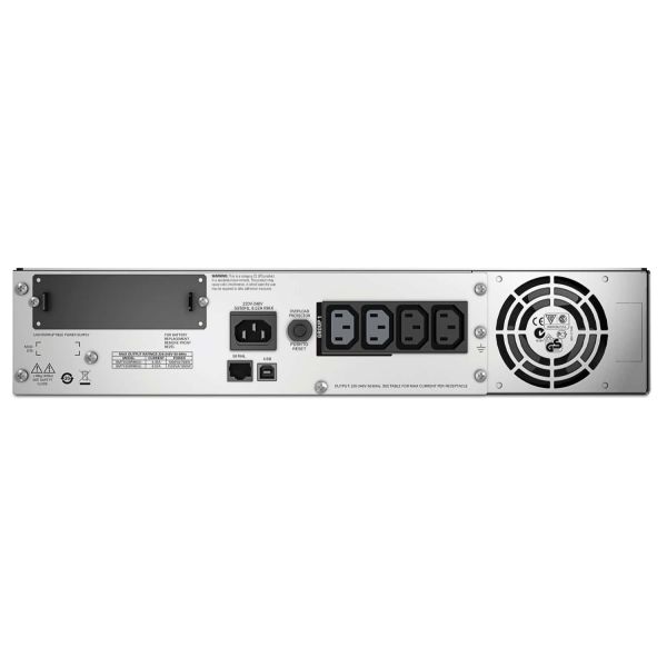 APC Smart-UPS SMT1500RMI2U Noodstroomvoeding - 4x C13, USB, Rack Mountable, 2U, 1500VA (SMT1500RMI2U)