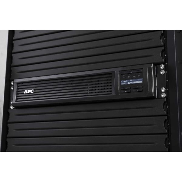 APC Smart-UPS SMT1500RMI2UC Noodstroomvoeding - 4x C13, USB, Rack Mountable, 2U, SmartConnect, 1500VA (SMT1500RMI2UC)