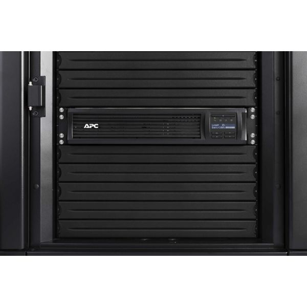 APC Smart-UPS SMT1500RMI2UC Noodstroomvoeding - 4x C13, USB, Rack Mountable, 2U, SmartConnect, 1500VA (SMT1500RMI2UC)