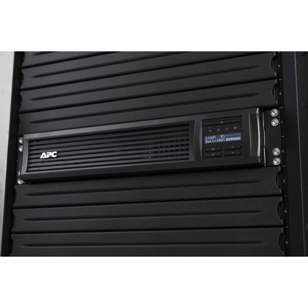 APC Smart-UPS SMT1500RMI2UC Noodstroomvoeding - 4x C13, USB, Rack Mountable, 2U, SmartConnect, 1500VA (SMT1500RMI2UC)