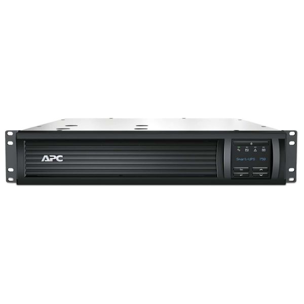 APC Smart-UPS SMT750RMI2U Noodstroomvoeding - 4x C13, USB, Rack Mountable, 750VA (SMT750RMI2U)