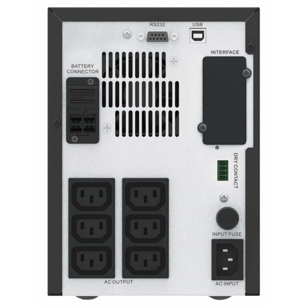 APC SMV1000CAI Noodstroomvoeding - 6x C13, USB, 1000VA (SMV1000CAI)