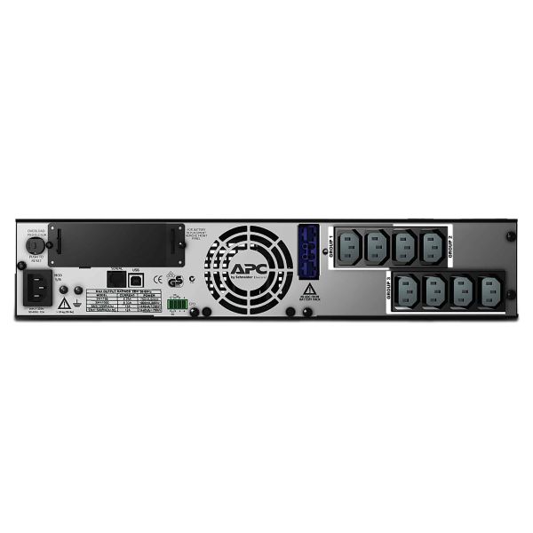 APC Smart-UPS X SMX1500RMI2U Noodstroomvoeding - 1500VA, 8x C13 uitgang, USB (SMX1500RMI2U)