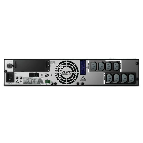 APC Smart-UPS X SMX1500RMI2U Noodstroomvoeding - 1500VA, 8x C13 uitgang, USB (SMX1500RMI2U)