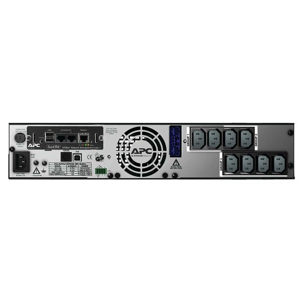 APC Smart-UPS X SMX1500RMI2UNC Noodstroomvoeding - 1500VA, 8x C13 uitgang, USB, NMC (SMX1500RMI2UNC)