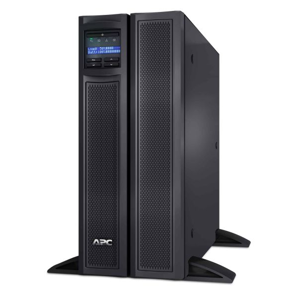 APC Smart-UPS X SMX2200HV Noodstroomvoeding - 2200VA, 8x C13, 2x C19 uitgang, USB, short depth (SMX2200HV)