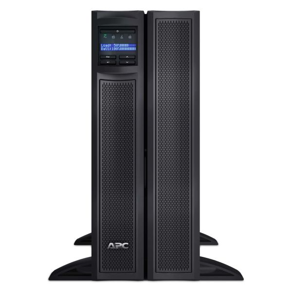 APC Smart-UPS X SMX2200HV Noodstroomvoeding - 2200VA, 8x C13, 2x C19 uitgang, USB, short depth (SMX2200HV)