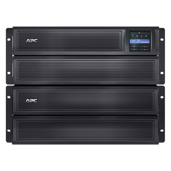 APC Smart-UPS X SMX2200HV Noodstroomvoeding - 2200VA, 8x C13, 2x C19 uitgang, USB, short depth (SMX2200HV)