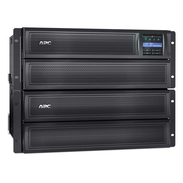 APC Smart-UPS X SMX2200HV Noodstroomvoeding - 2200VA, 8x C13, 2x C19 uitgang, USB, short depth (SMX2200HV)