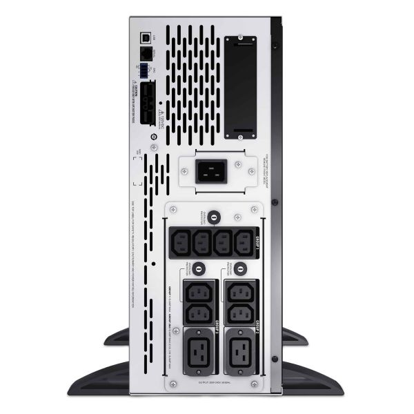 APC Smart-UPS X SMX3000HV Noodstroomvoeding - 3000VA, 8x C13, 2x C19 uitgang, USB, short depth (SMX3000HV)