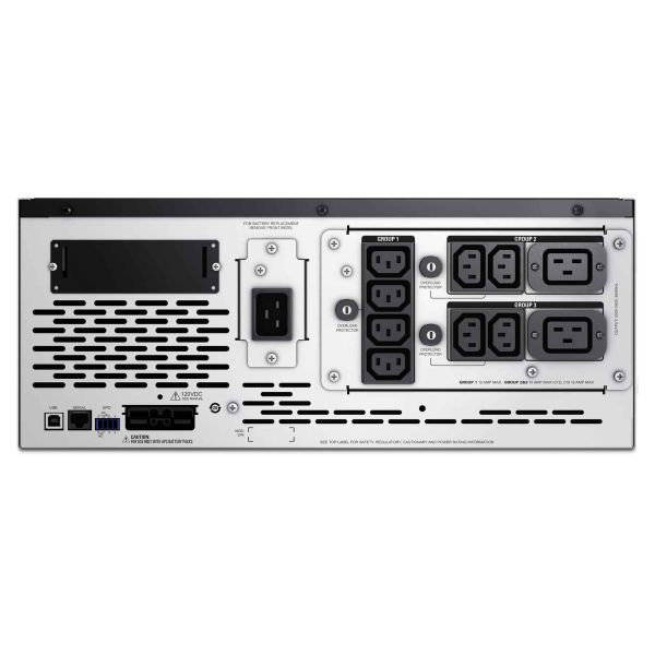 APC Smart-UPS X SMX3000HV Noodstroomvoeding - 3000VA, 8x C13, 2x C19 uitgang, USB, short depth (SMX3000HV)