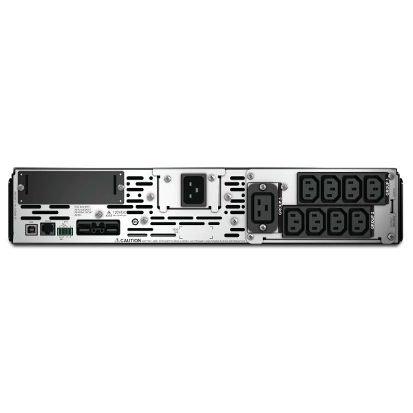 APC Smart-UPS X SMX3000RMHV2U Noodstroomvoeding - 3000VA, 8x C13, 1x C19 uitgang (SMX3000RMHV2U)