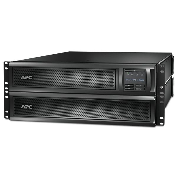 APC Smart-UPS X SMX3000RMHV2U - 8x C13, 1x C19 uitgang, USB, 3000VA, uitbreidbare runtime (SMX3000RMHV2U)