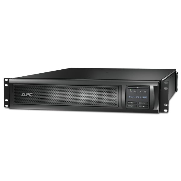APC Smart-UPS X SMX3000RMHV2U - 8x C13, 1x C19 uitgang, USB, 3000VA, uitbreidbare runtime (SMX3000RMHV2U)