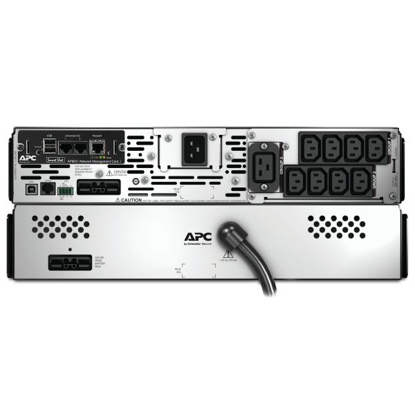 APC Smart-UPS X SMX3000RMHV2UNC - 8x C13, 1x C19 uitgang, USB, 3000VA, uitbreidbare runtime, NMC (SMX3000RMHV2UNC) 15/16 APC Smart-UPS X SMX3000RMHV2UNC - 8x C13, 1x C19 uitgang, USB, 3000VA, uitbreidbare runtime, NMC (SMX3000RMHV2UNC)