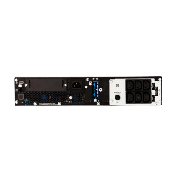 APC Smart-UPS On-Line SRT1000RMXLI Noodstroomvoeding - 1000VA, 6x C13 uitgang, rackmount (SRT1000RMXLI) 16/16 APC Smart-UPS On-Line SRT1000RMXLI Noodstroomvoeding - 1000VA, 6x C13 uitgang, rackmount (SRT1000RMXLI)