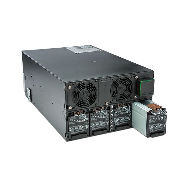 APC Smart-UPS On-Line 10KVA noodstroomvoeding 6x C13, 4x C19, hardwire 1 fase uitgang, rackmountable, Embedded NMC (SRT10KRMXLI)