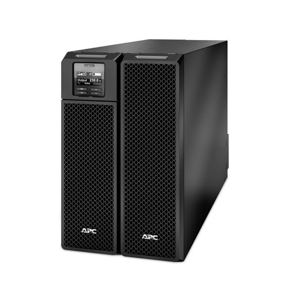 APC Smart-UPS On-Line 10KVA noodstroomvoeding 6x C13, 4x C19, hardwire 1 fase uitgang, Embedded NMC (SRT10KXLI) APC Smart-UPS On-Line 10KVA noodstroomvoeding 6x C13, 4x C19, hardwire 1 fase uitgang, Embedded NMC (SRT10KXLI)
