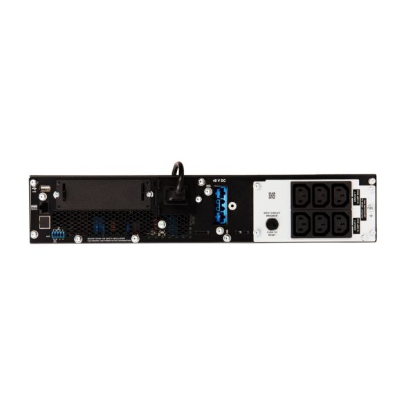 APC Smart-UPS On-Line SRT1500RMXLI - 1,5kW/VA, 6x C13 uitgang, Rackmount 2U (SRT1500RMXLI)