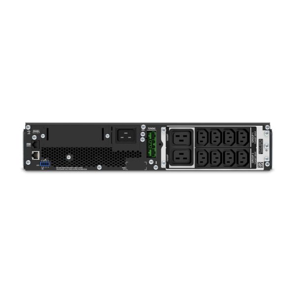 APC Smart-UPS On-Line SRT2200RMXLI Noodstroomvoeding - 2200VA, 8x C13 & 2x C19, rackmount (SRT2200RMXLI)
