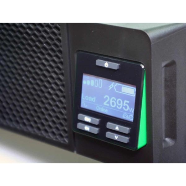 APC Smart-UPS On-Line SRT2200RMXLI-NC - 2,2kW/VA, 8x C13 & 2x C19, rackmount, NMC (SRT2200RMXLI-NC)
