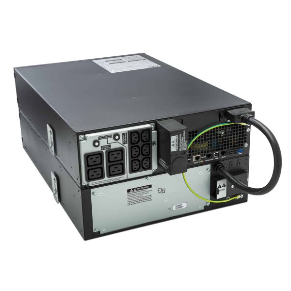 APC Smart-UPS On-Line 5000VA noodstroomvoeding 6x C13, 4x C19 uitgang, rackmountable, Embedded NMC (SRT5KRMXLI)