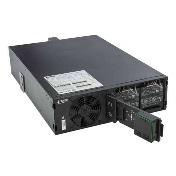 APC Smart-UPS On-Line 5000VA noodstroomvoeding 6x C13, 4x C19 uitgang, rackmountable, Embedded NMC (SRT5KRMXLI)