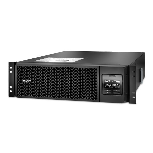 APC Smart-UPS On-Line SRT5KRMXLI - 5kW/VA, 6x C13, 4x C19 uitgang, rackmountable, Embedded NMC (SRT5KRMXLI)