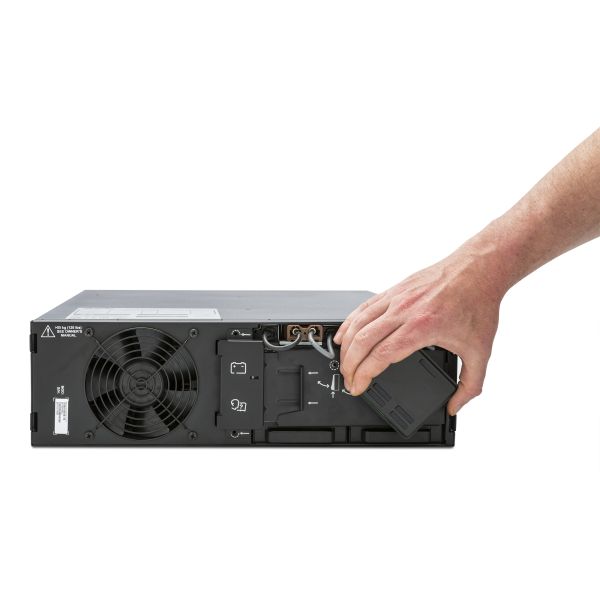 APC Smart-UPS On-Line SRT5KRMXLI - 5kW/VA, 6x C13, 4x C19 uitgang, rackmountable, Embedded NMC (SRT5KRMXLI) 1/13 APC Smart-UPS On-Line SRT5KRMXLI - 5kW/VA, 6x C13, 4x C19 uitgang, rackmountable, Embedded NMC (SRT5KRMXLI)