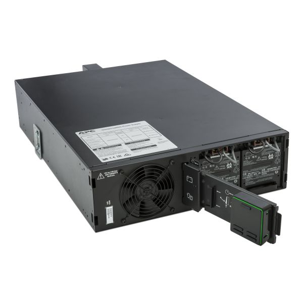 APC Smart-UPS On-Line SRT5KRMXLI - 5kW/VA, 6x C13, 4x C19 uitgang, rackmountable, Embedded NMC (SRT5KRMXLI) 1/13 APC Smart-UPS On-Line SRT5KRMXLI - 5kW/VA, 6x C13, 4x C19 uitgang, rackmountable, Embedded NMC (SRT5KRMXLI)