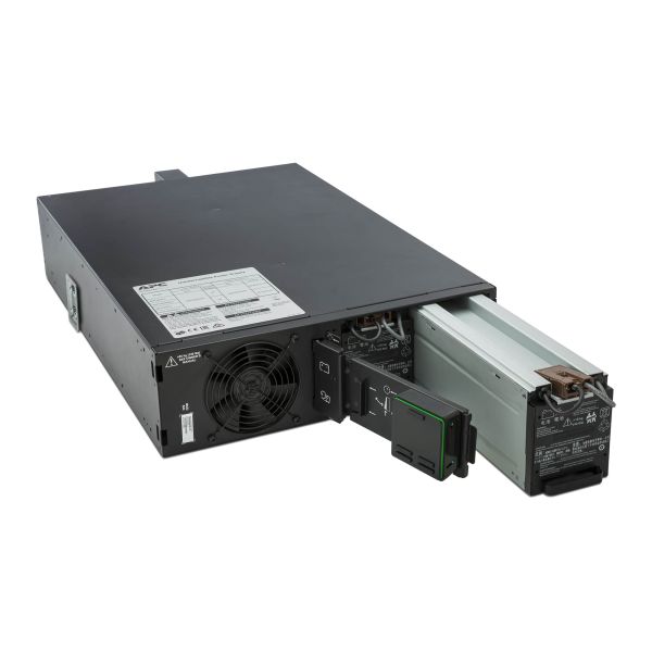 APC Smart-UPS On-Line 5000VA noodstroomvoeding 6x C13, 4x C19 uitgang, rackmountable, Embedded NMC (SRT5KRMXLI)