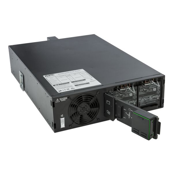 APC Smart-UPS On-Line 5000VA noodstroomvoeding 6x C13, 4x C19 uitgang, rackmountable, Embedded NMC (SRT5KRMXLI)