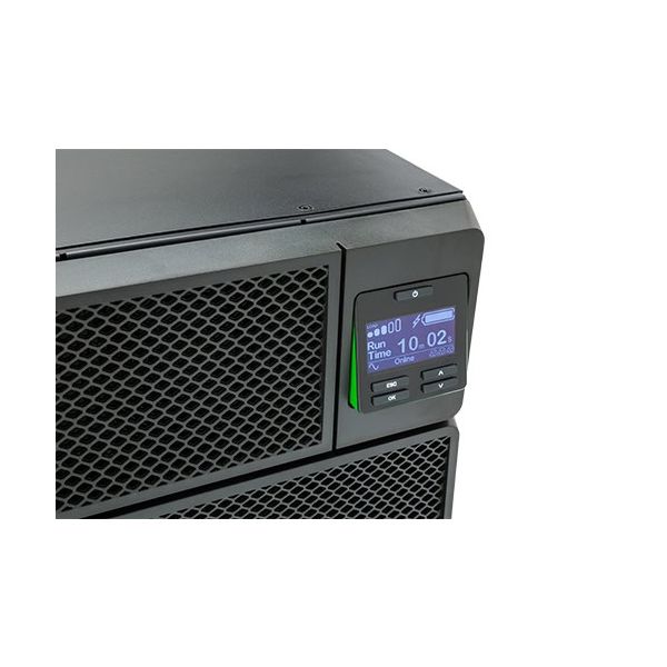 APC Smart-UPS On-Line 5000VA noodstroomvoeding hardwire 1 fase uitgang, rackmountable, Embedded NMC, 208V/230V (SRT5KRMXLW-HW)