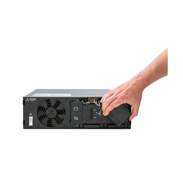 APC Smart-UPS On-Line 5000VA noodstroomvoeding hardwire 1 fase uitgang, rackmountable, Embedded NMC, 208V/230V (SRT5KRMXLW-HW)