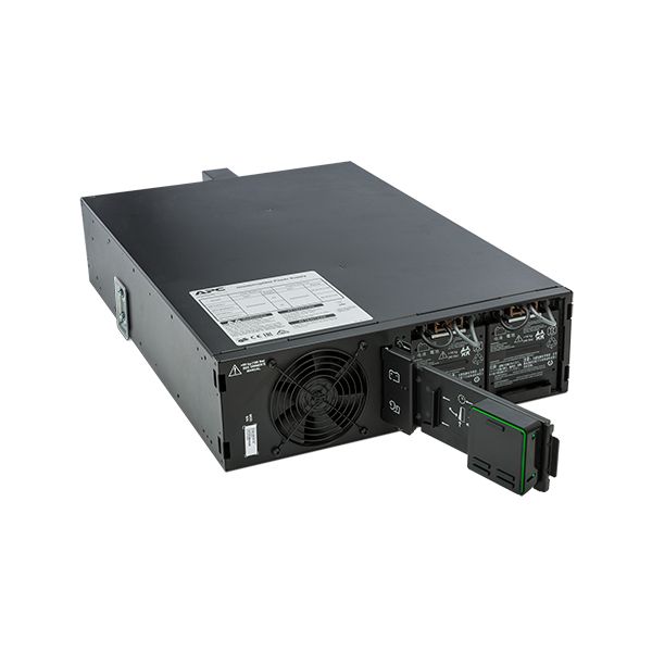 APC Smart-UPS On-Line SRT5KRMXLW-HW - 5kW/VA, hardwire 1 fase uitgang, rackmountable, Embedded NMC, 208V/230V (SRT5KRMXLW-HW) 4/6 APC Smart-UPS On-Line SRT5KRMXLW-HW - 5kW/VA, hardwire 1 fase uitgang, rackmountable, Embedded NMC, 208V/230V (SRT5KRMXLW-HW)