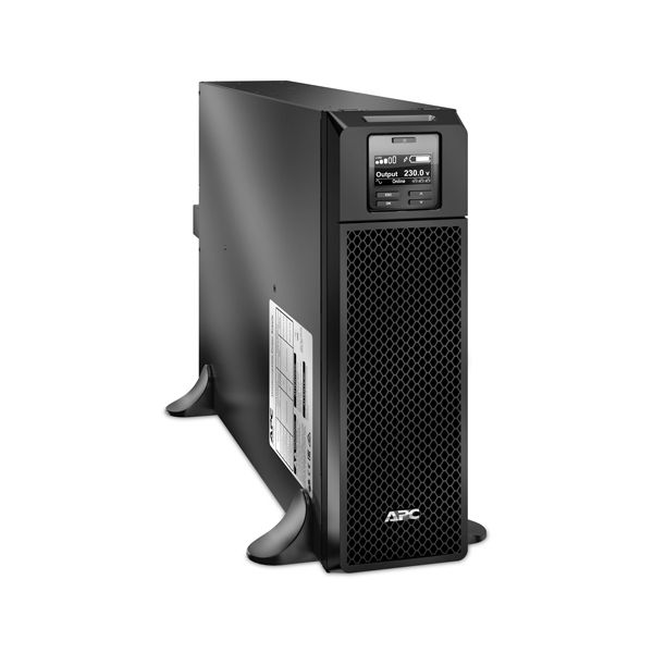 APC Smart-UPS On-Line SRT5KXLI - Noodstroomvoeding, 6x C13, 4x C19 uitgang, Embedded NMC, Tower, 5000VA (SRT5KXLI)