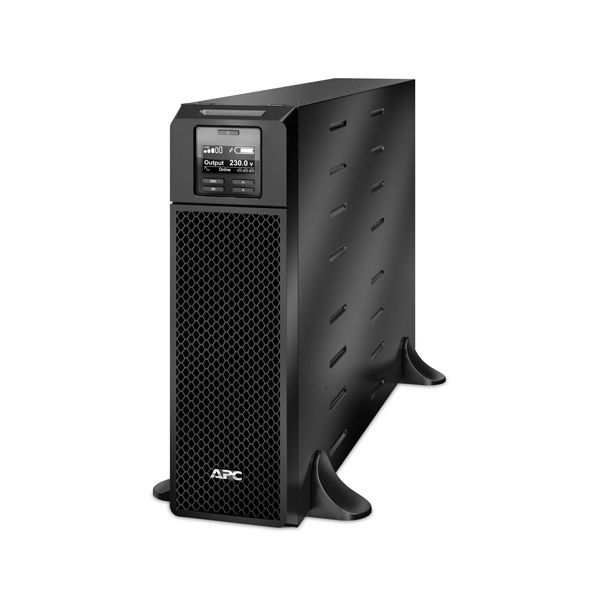 APC Smart-UPS On-Line SRT5KXLI - Noodstroomvoeding, 6x C13, 4x C19 uitgang, Embedded NMC, Tower, 5000VA (SRT5KXLI)