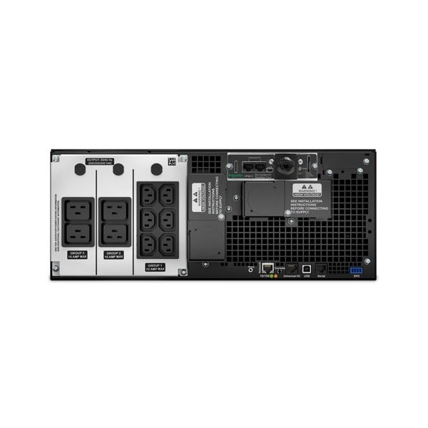 APC SRT6KRMXLIM UPS Dubbele conversie (online) 6 kVA 6000 W 13 AC-uitgang(en) (SRT6KRMXLIM)