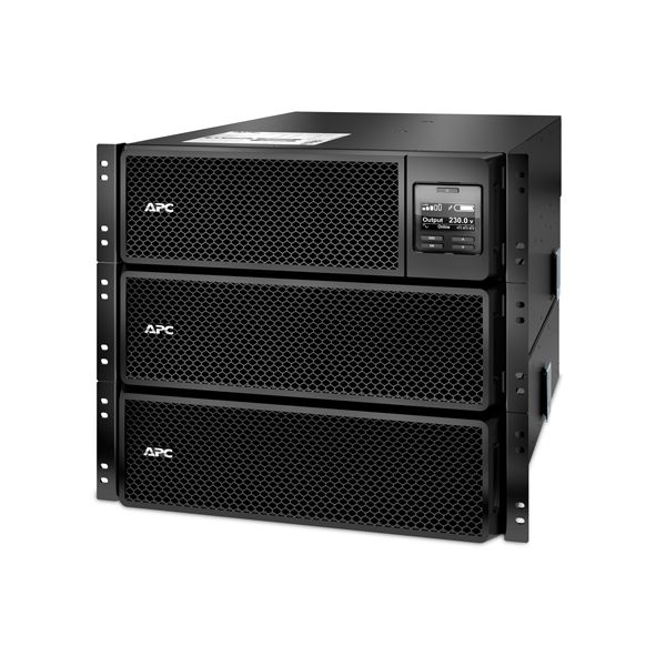 APC Smart-UPS On-Line SRT8KRMXLI - 8kW/VA, 6x C13 + 4x C19 + hardwire 1 fase uitgang, rackmountable, Embedded NMC (SRT8KRMXLI) 10/12 APC Smart-UPS On-Line SRT8KRMXLI - 8kW/VA, 6x C13 + 4x C19 + hardwire 1 fase uitgang, rackmountable, Embedded NMC (SRT8KRMXLI)