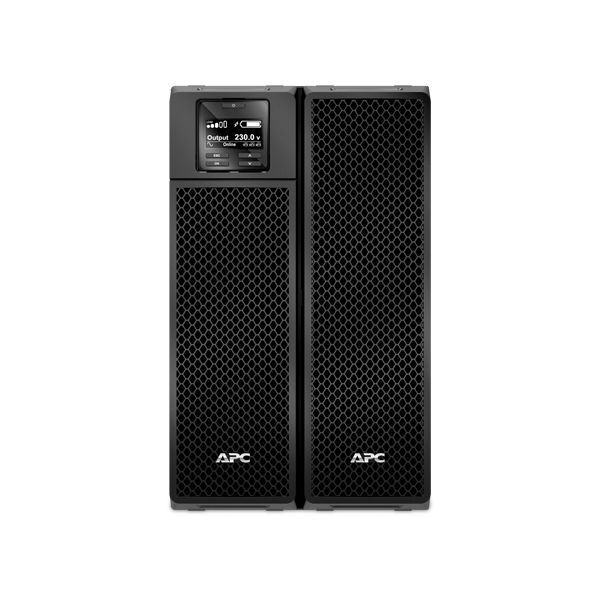 APC Smart-UPS On-Line SRT8KXLI - Noodstroomvoeding, 6x C13, 4x C19, hardwire 1 fase uitgang, Embedded NMC, tower, 8000VA (SRT8KXLI)
